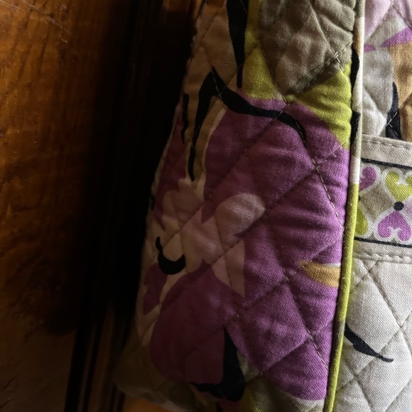 Vera Bradley Portobello Road Floral Quilted Purse Bag Crossbody Adjustable Clean - Picture 4 of 5